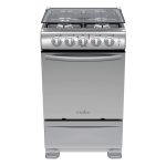 Estufa Mabe TX1G-7CON 52 cm Gas Natural – Acero Inoxidable, 4 Quemadores